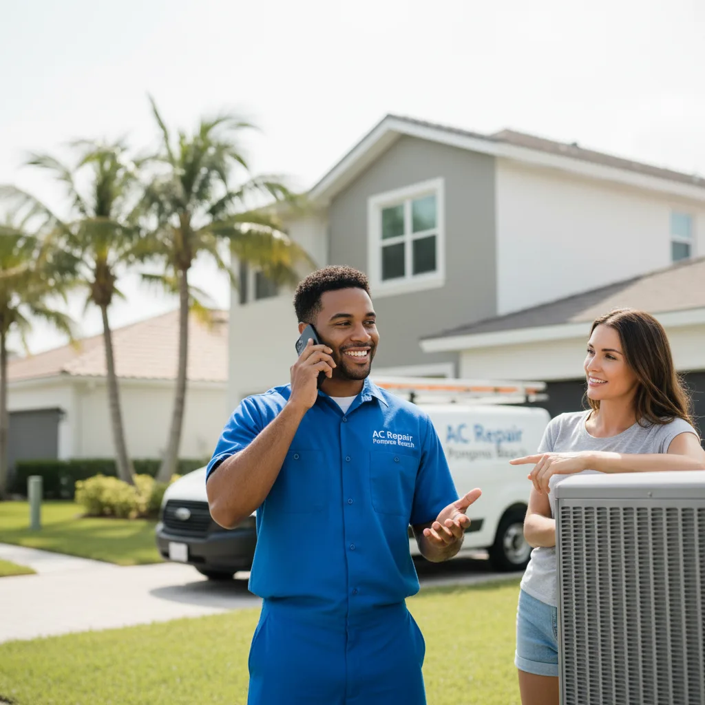AC Repair Pompano Beach customer support in Jacinto City